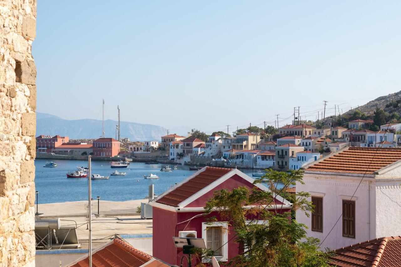 Little Karafillias Chalki House Villa Bagian luar foto