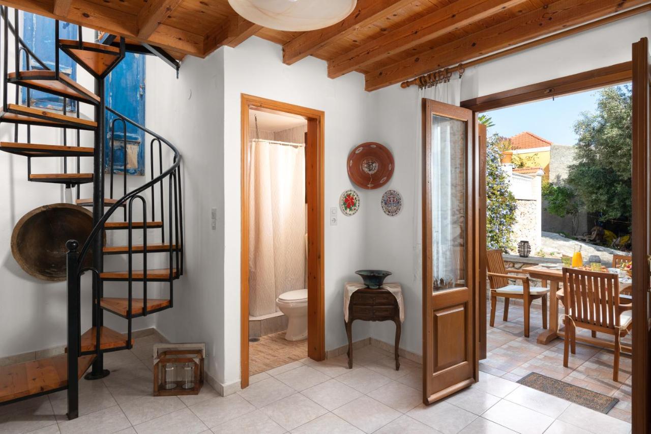 Little Karafillias Chalki House Villa Bagian luar foto