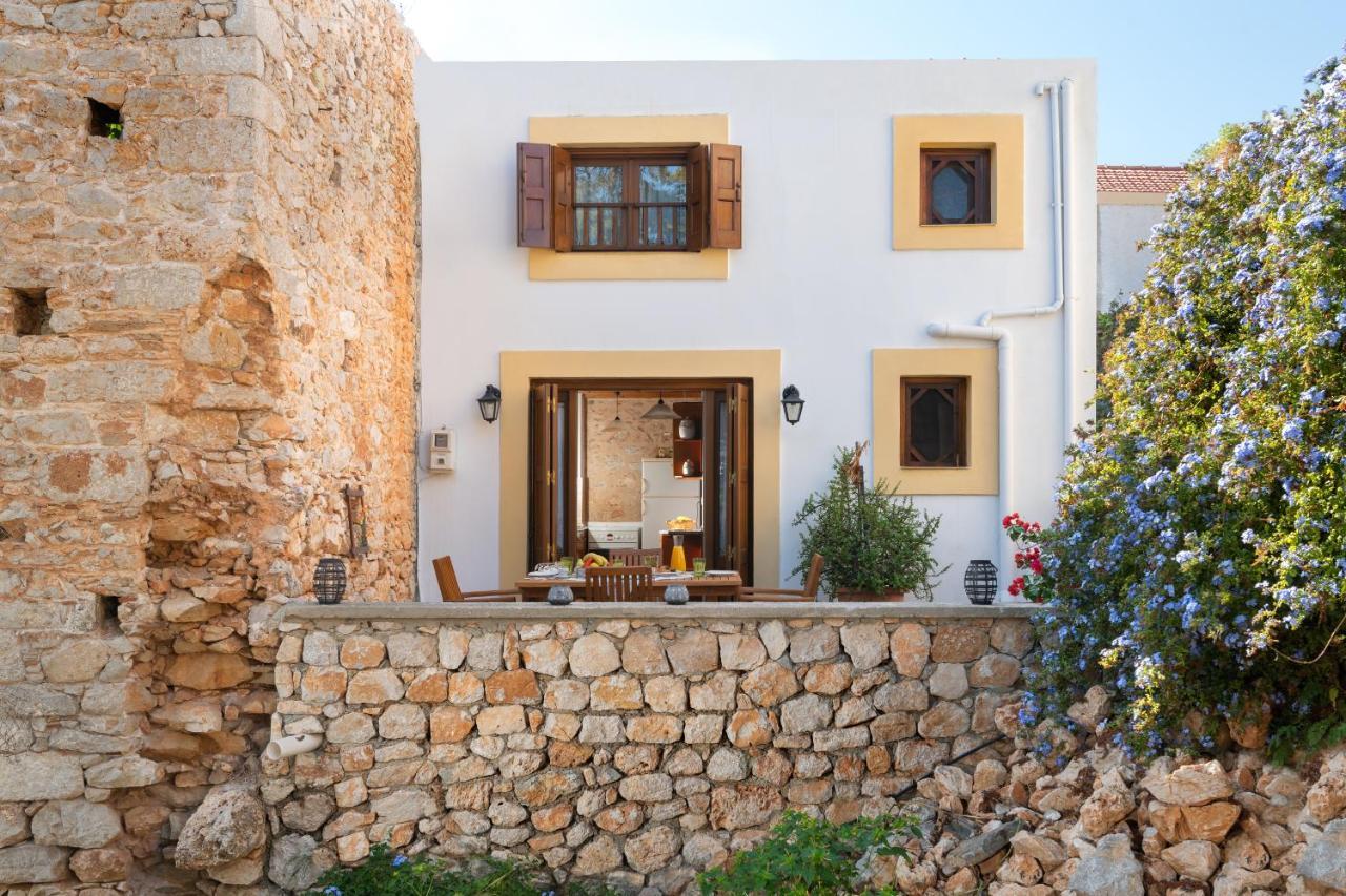 Little Karafillias Chalki House Villa Bagian luar foto